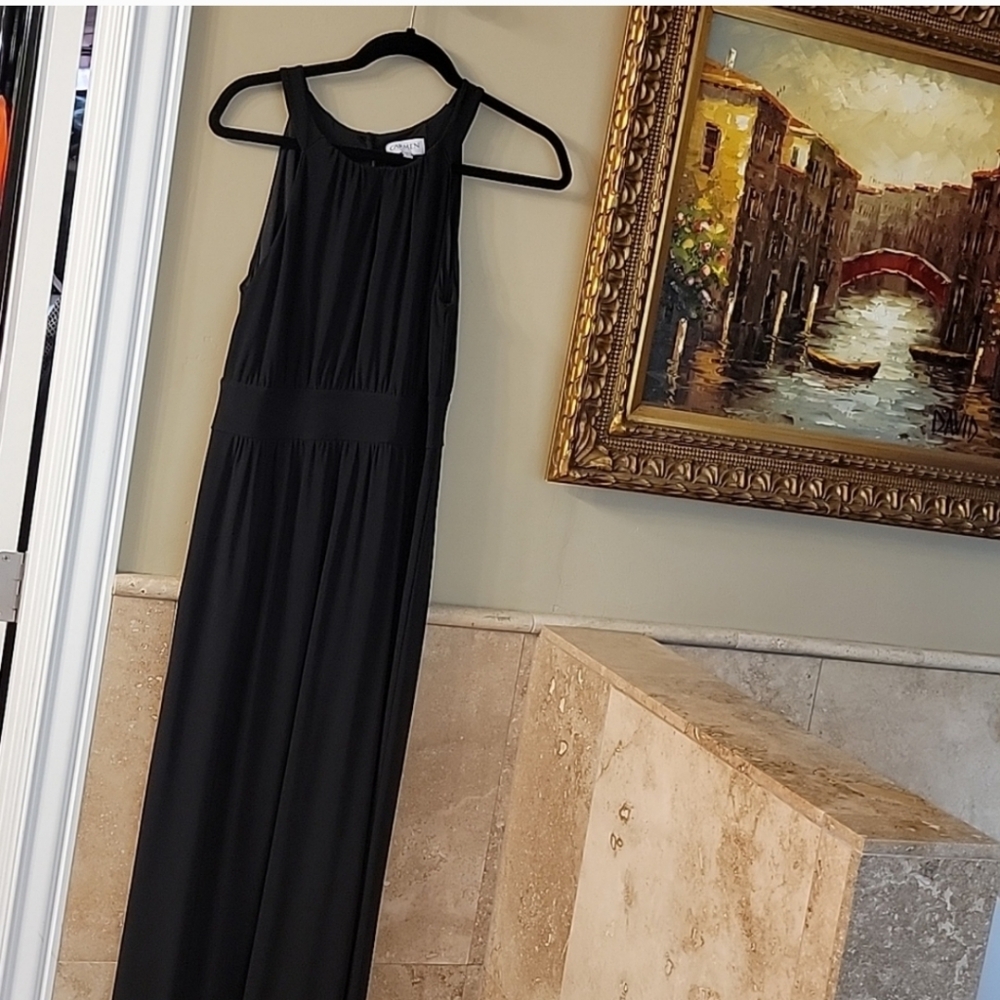 Carmen mark valvo black dress size S